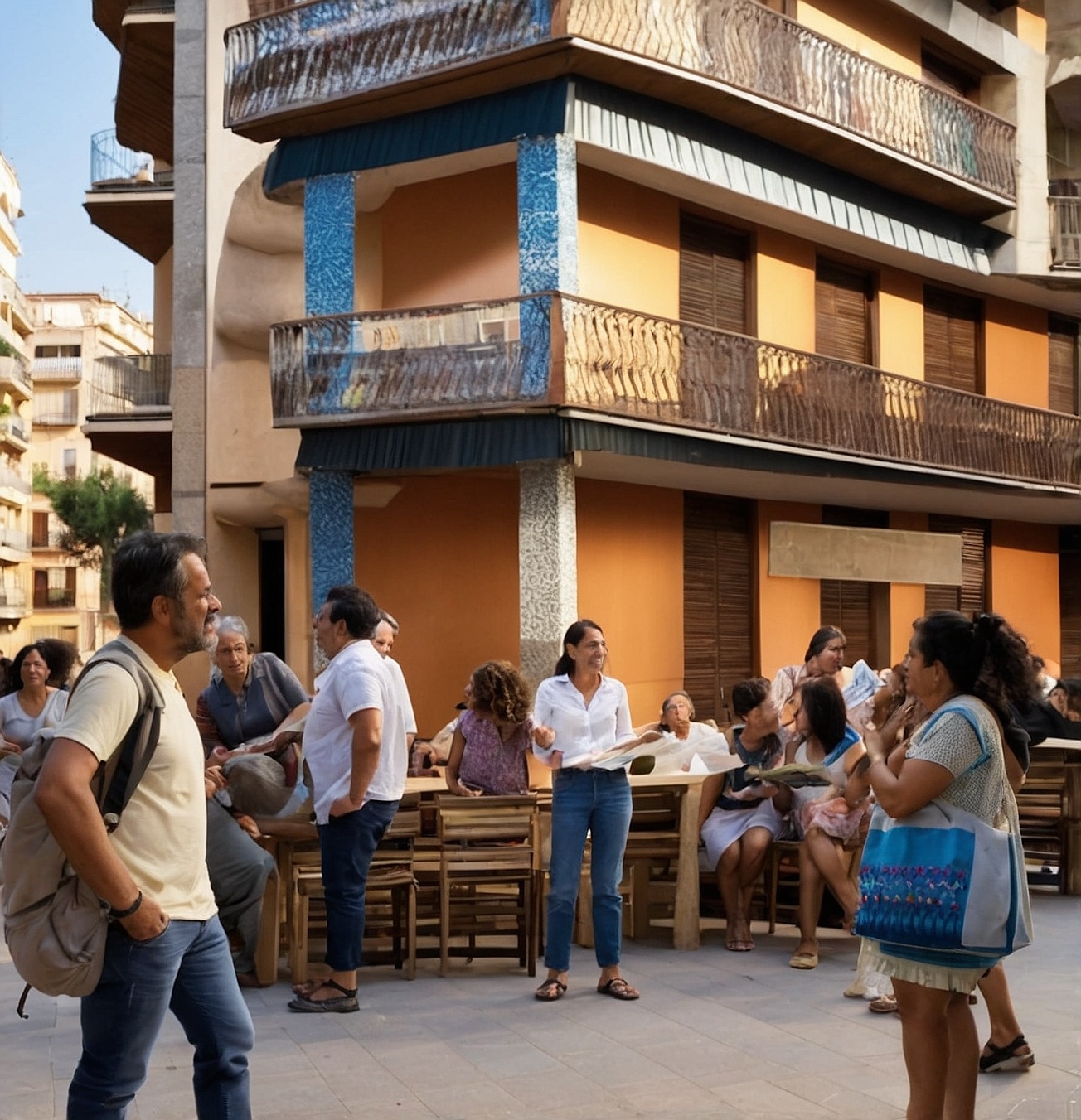 Evento lingüístico en Barcelona.